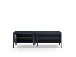 Tv-meubel Diora 2d2v 160cm Blauw - Giga Meubel