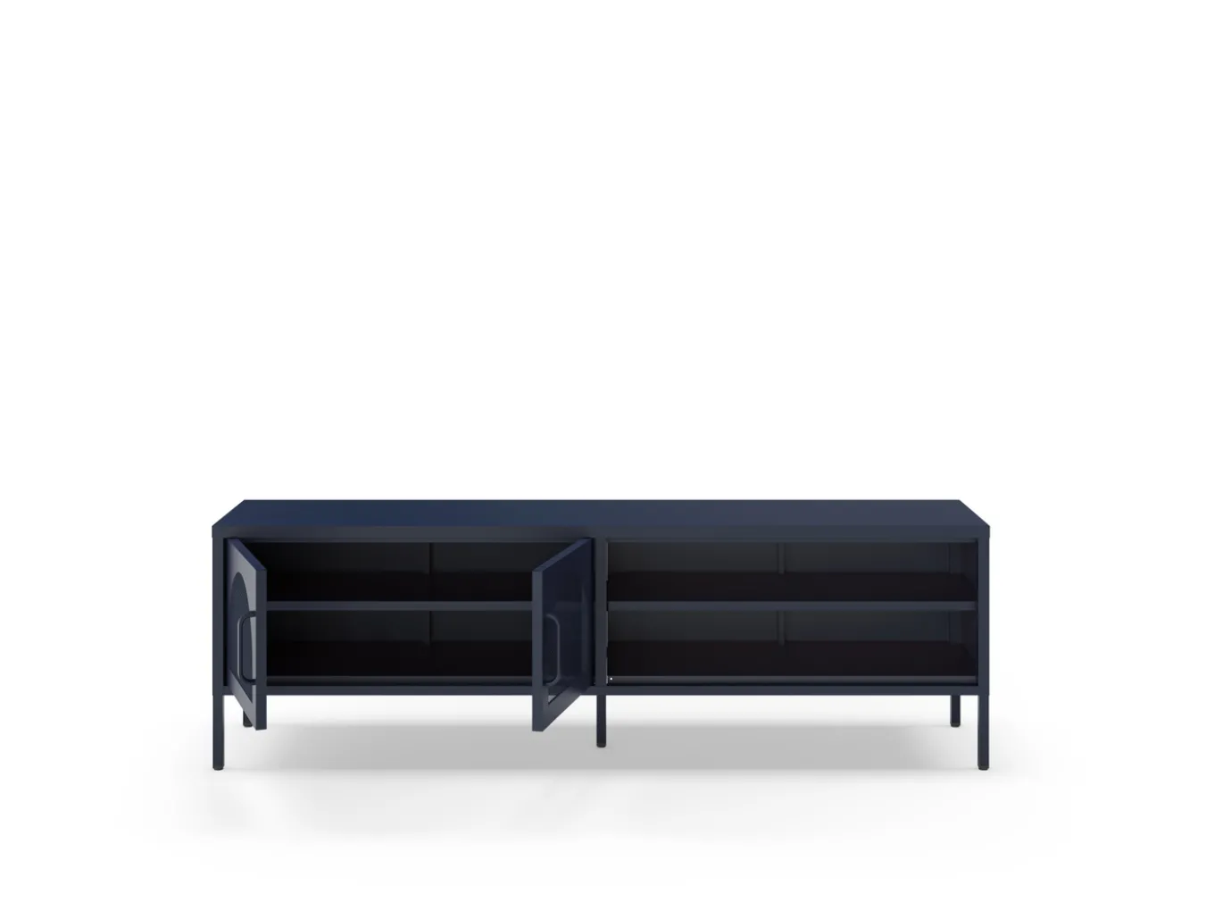 Tv-meubel Diora 2d2v 160cm Blauw - Giga Meubel