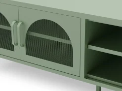 Tv-meubel Diora 2d2v 160cm Mintgroen - Giga Meubel