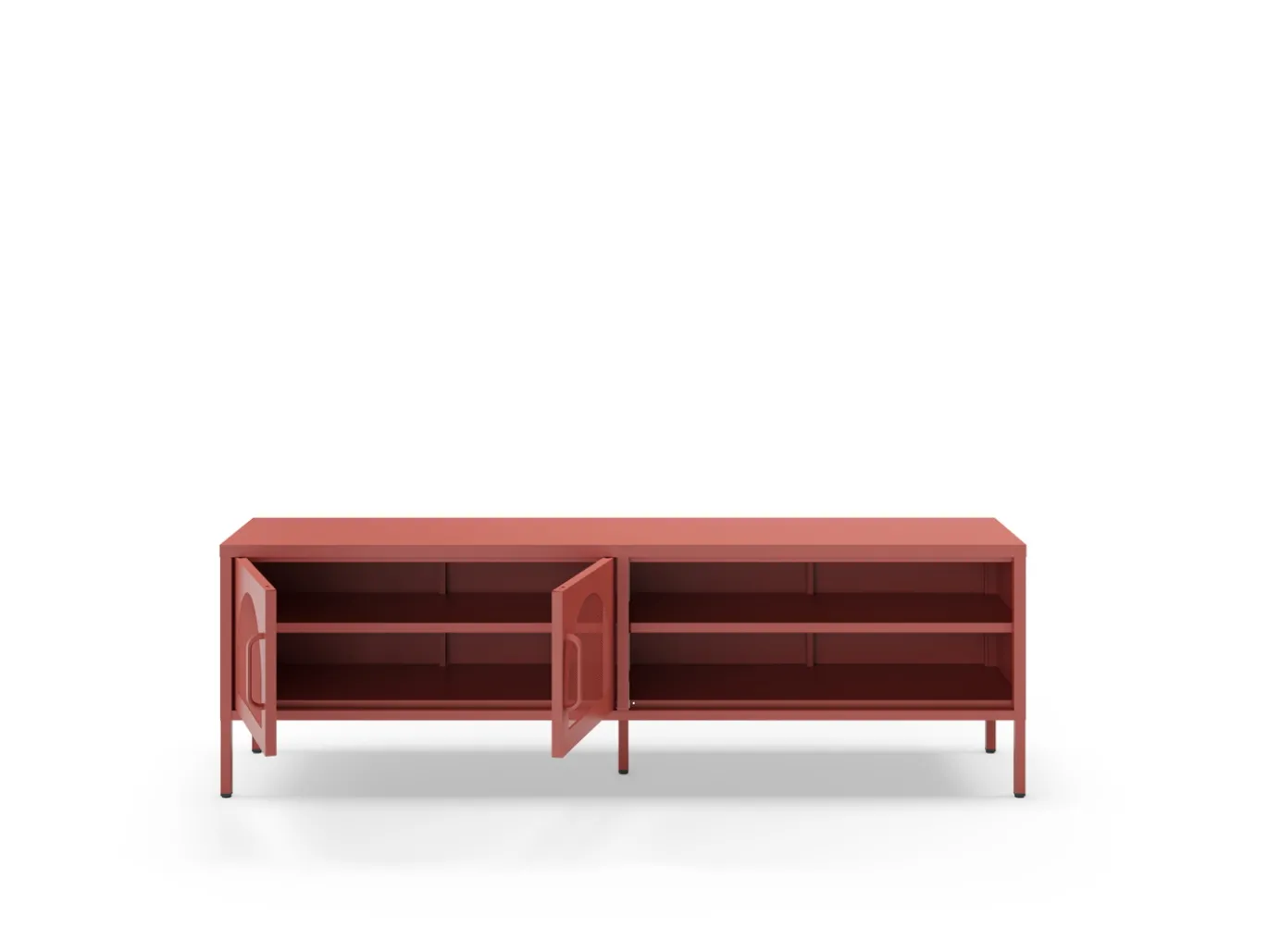 Tv-meubel Diora 2d2v 160cm Terracotta - Giga Meubel
