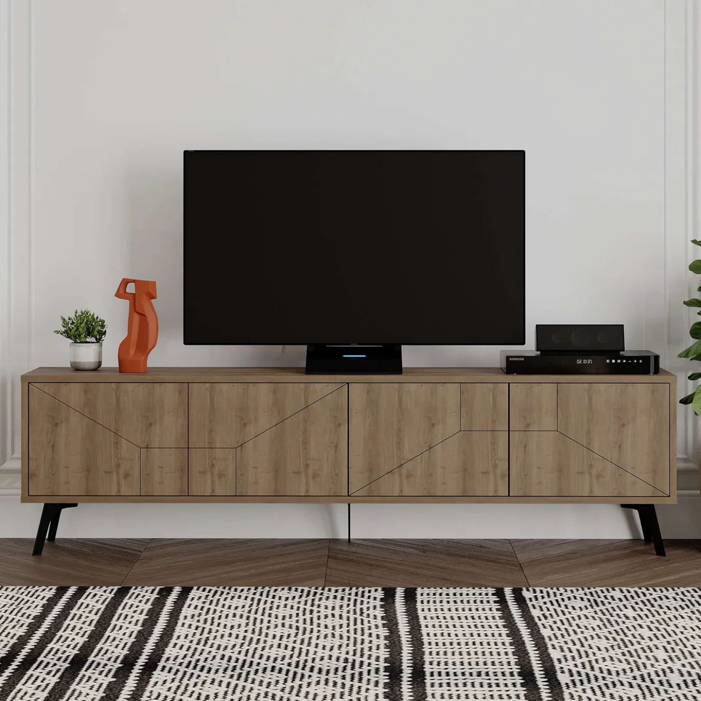 Tv-meubel Dune Bruin 180cm