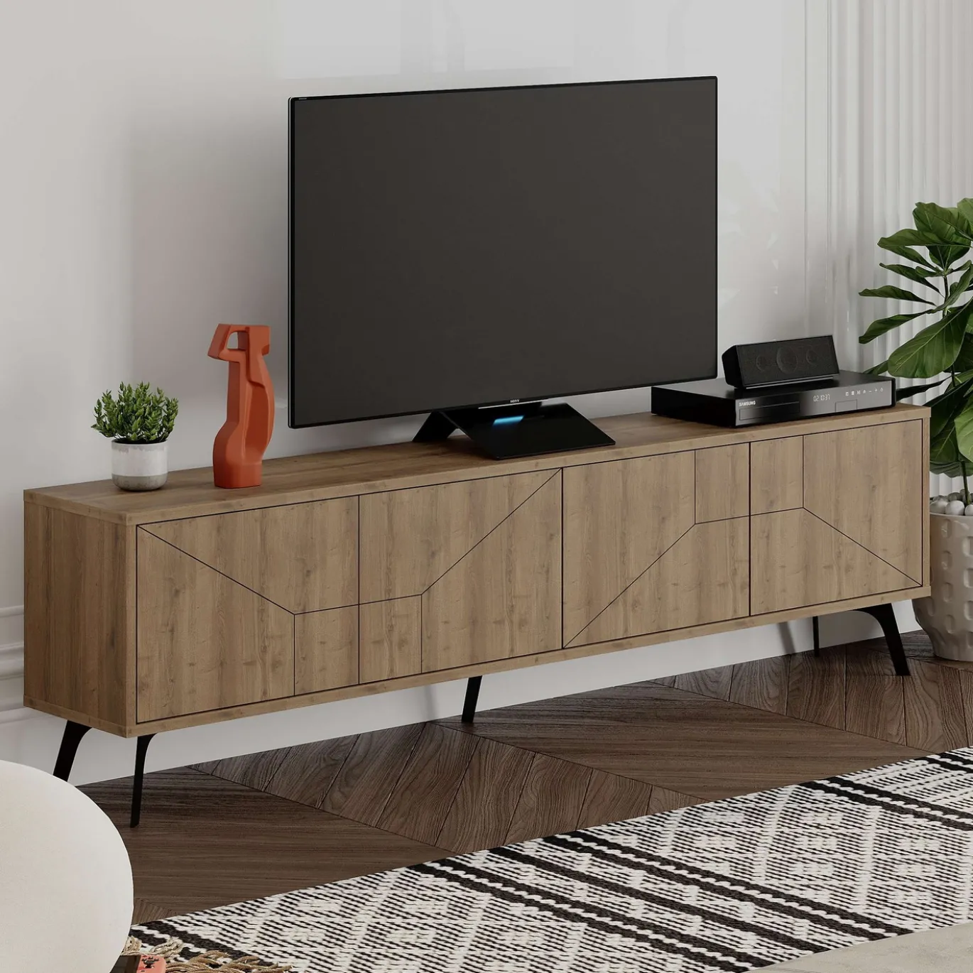 Tv-meubel Dune Bruin 180cm