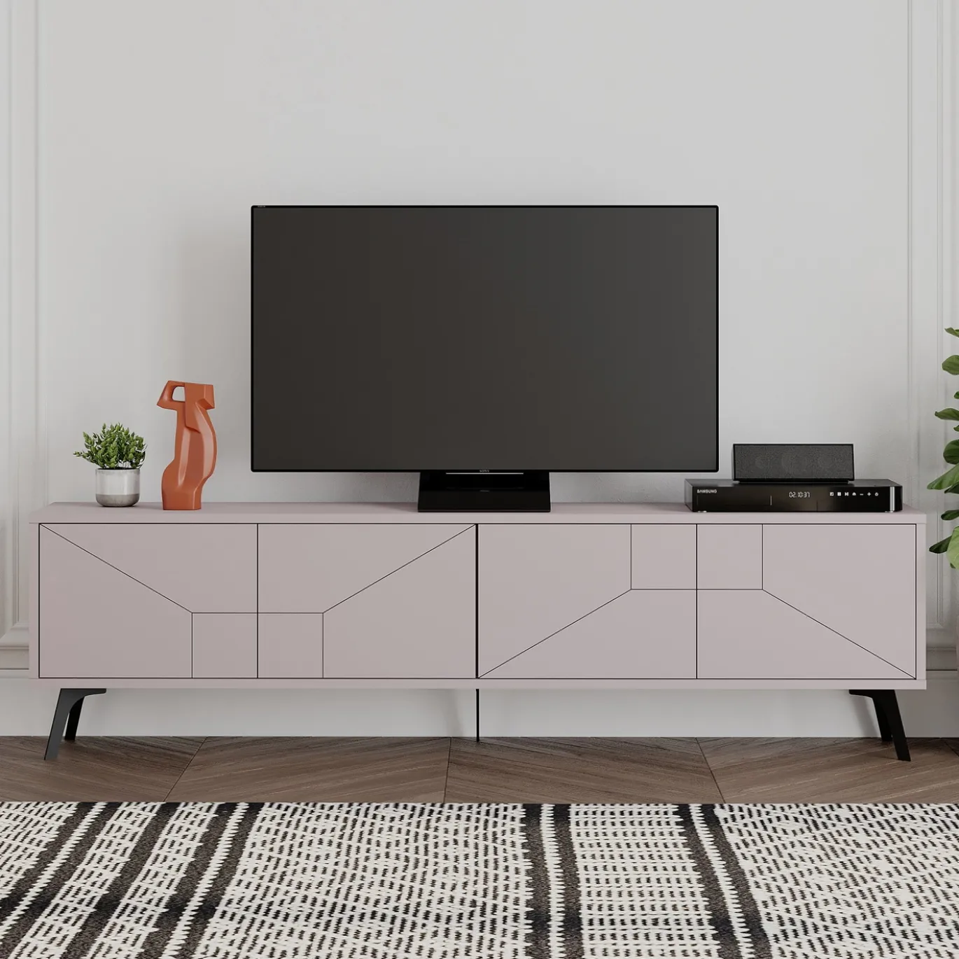 Tv-meubel Dune Licht Mokka 180cm