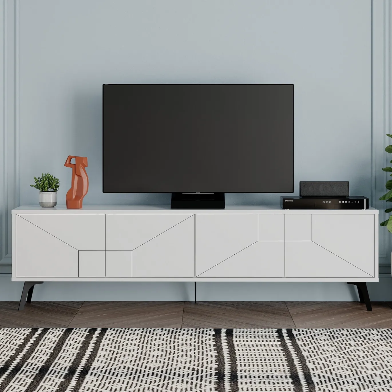 Tv-meubel Dune Wit 180cm