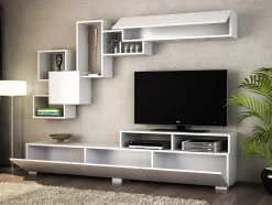 Tv-Meubel Elit Melamine Wit