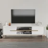 Tv-meubel Eslem Wit 120cm