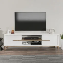 Tv-meubel Eslem Wit 120cm