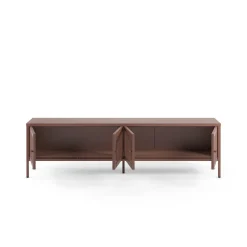 Tv-meubel Fayna 4d 160cm Burgundy - Giga Meubel