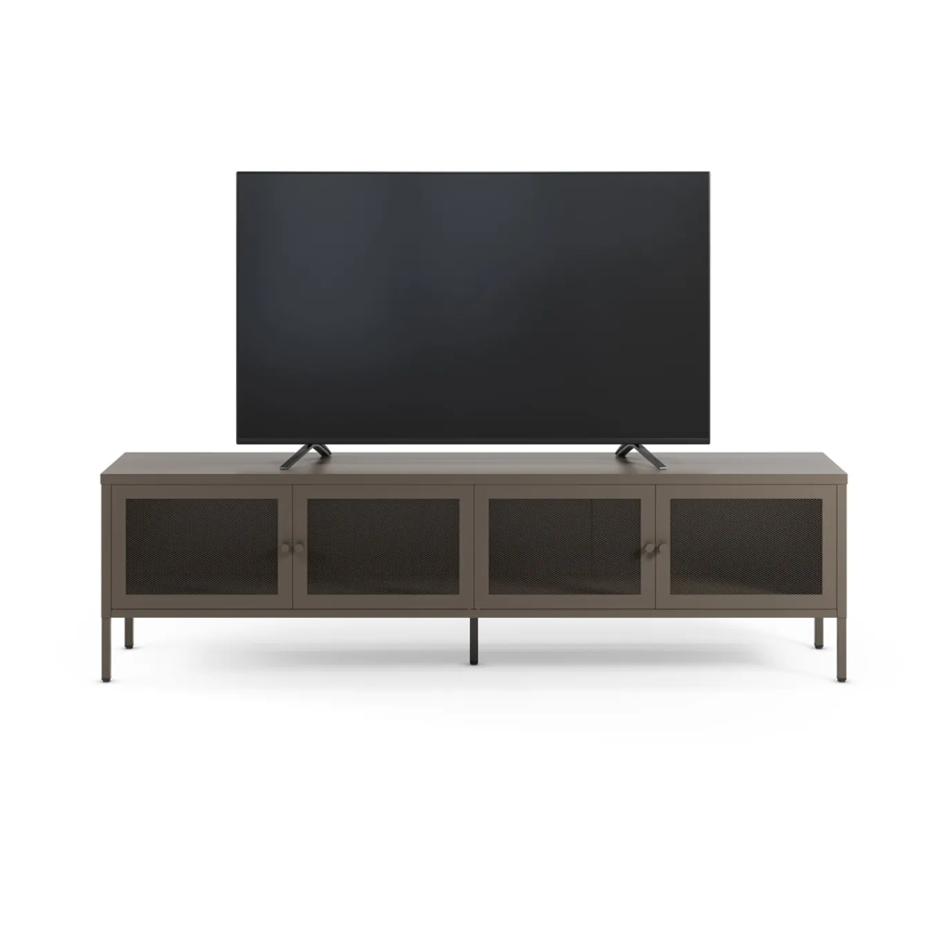 Tv-meubel Fayna 4d 160cm Mokka - Giga Meubel