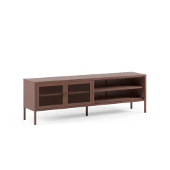Tv-meubel Fayna 2d2v 160cm Burgundy - Giga Meubel