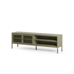 Tv-meubel Fayna 2d2v 160cm Groen - Giga Meubel