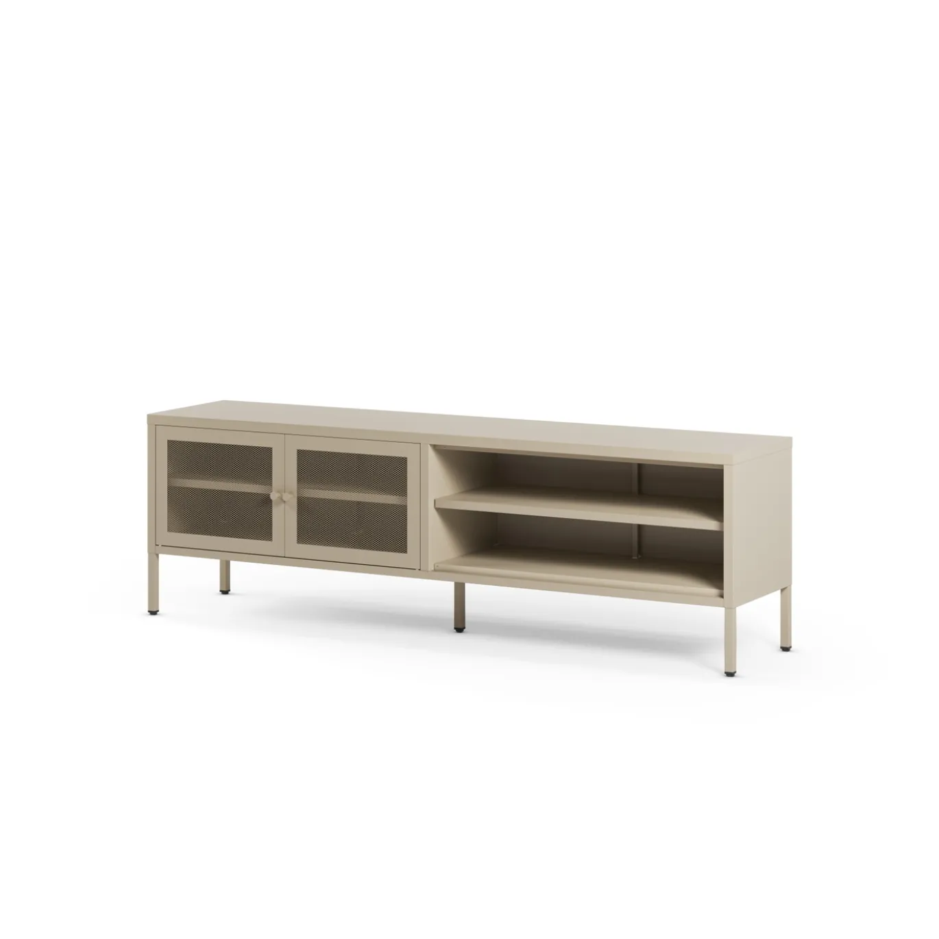 Tv-meubel Fayna 2d2v 160cm Zand - Giga Meubel