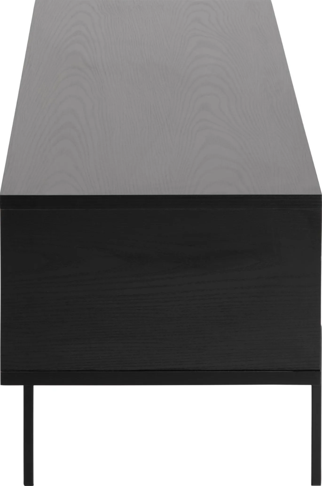 Tv-meubel Finn MDF Zwart 140cm - Giga Living