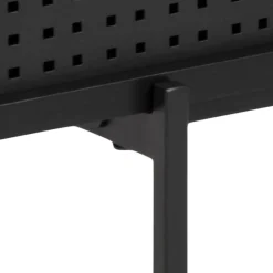 Tv-meubel Finn MDF Zwart 140cm - Giga Living
