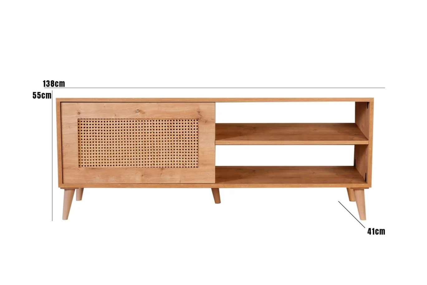 Tv-meubel Hazeran Naturel 140cm