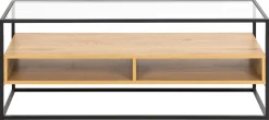 Tv-meubel Hibernia Glas Naturel 120cm - Giga Living
