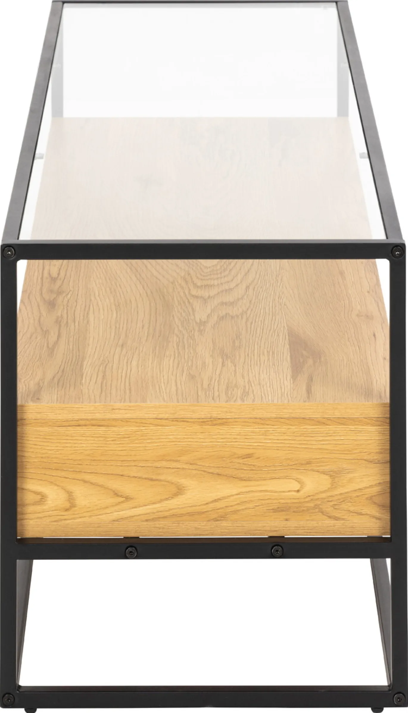Tv-meubel Hibernia Glas Naturel 120cm - Giga Living