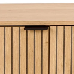 Tv-meubel Juna Melamine Eiken 176cm - Giga Living