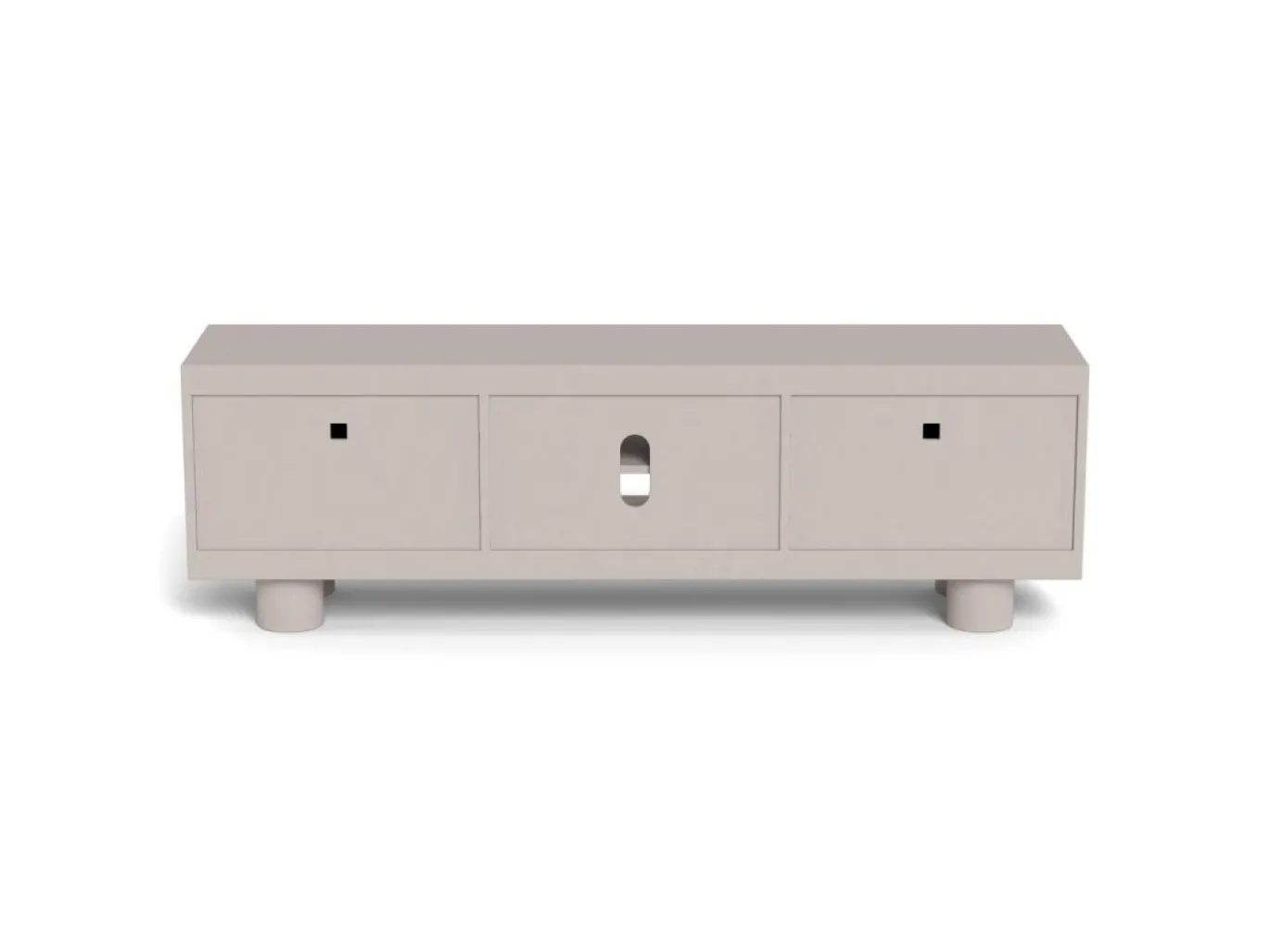 Tv-meubel Kiki Grijs 160cm - Giga Living