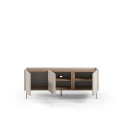 Tv-meubel Lucile 3d 140cm Crème/Naturel - Giga Meubel