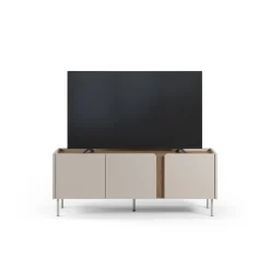 Tv-meubel Lucile 3d 140cm Crème/Naturel - Giga Meubel