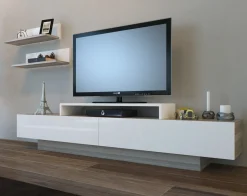 Tv-Meubel Lusi Melamine Wit Cordoba