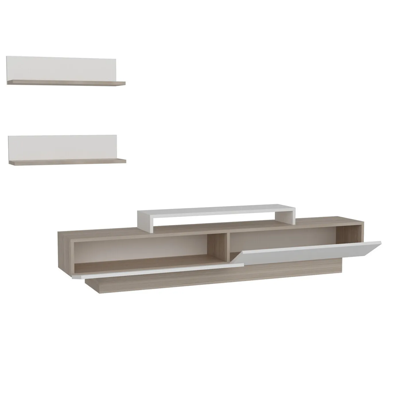 Tv-Meubel Lusi Melamine Wit Cordoba