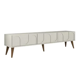 Tv-meubel Lyon Crème/Walnoot 180cm