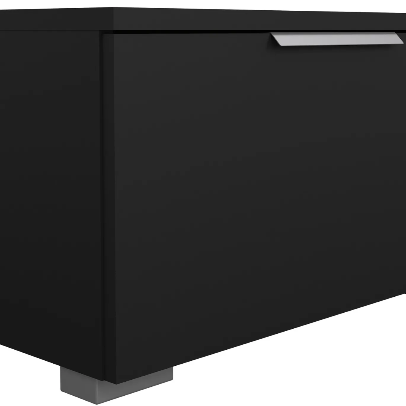 Tv-meubel Match Mat Zwart - Giga Living