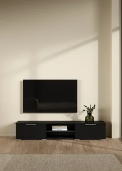 Tv-meubel Match Mat Zwart - Giga Living