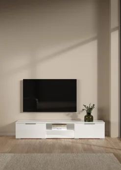 Tv-meubel Match Wit Hoogglans - Giga Living