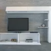 Tv-Meubel Maxi Melamine Wit