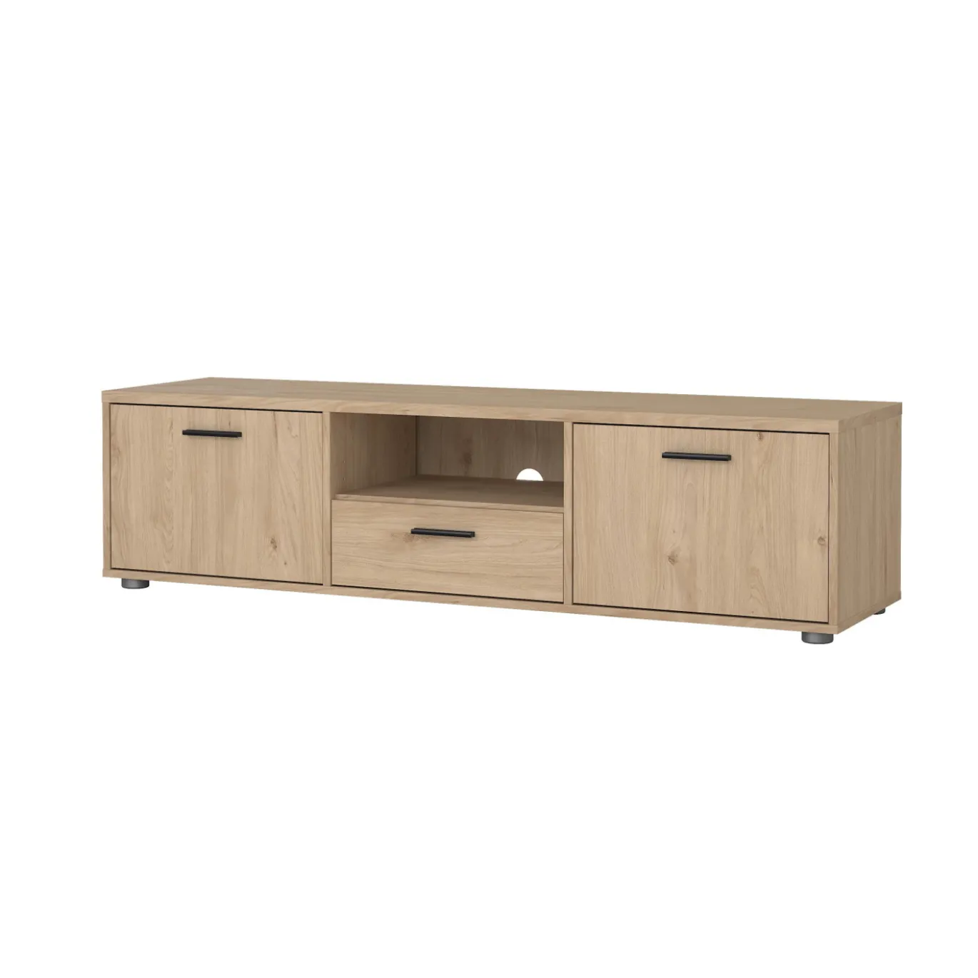 Tv-meubel Media Jackson Hickory 147x40cm - Giga Living