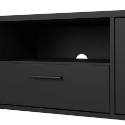 Tv-meubel Media Mat Zwart 147cm - Giga Living