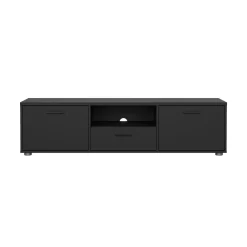 Tv-meubel Media Mat Zwart 147cm - Giga Living
