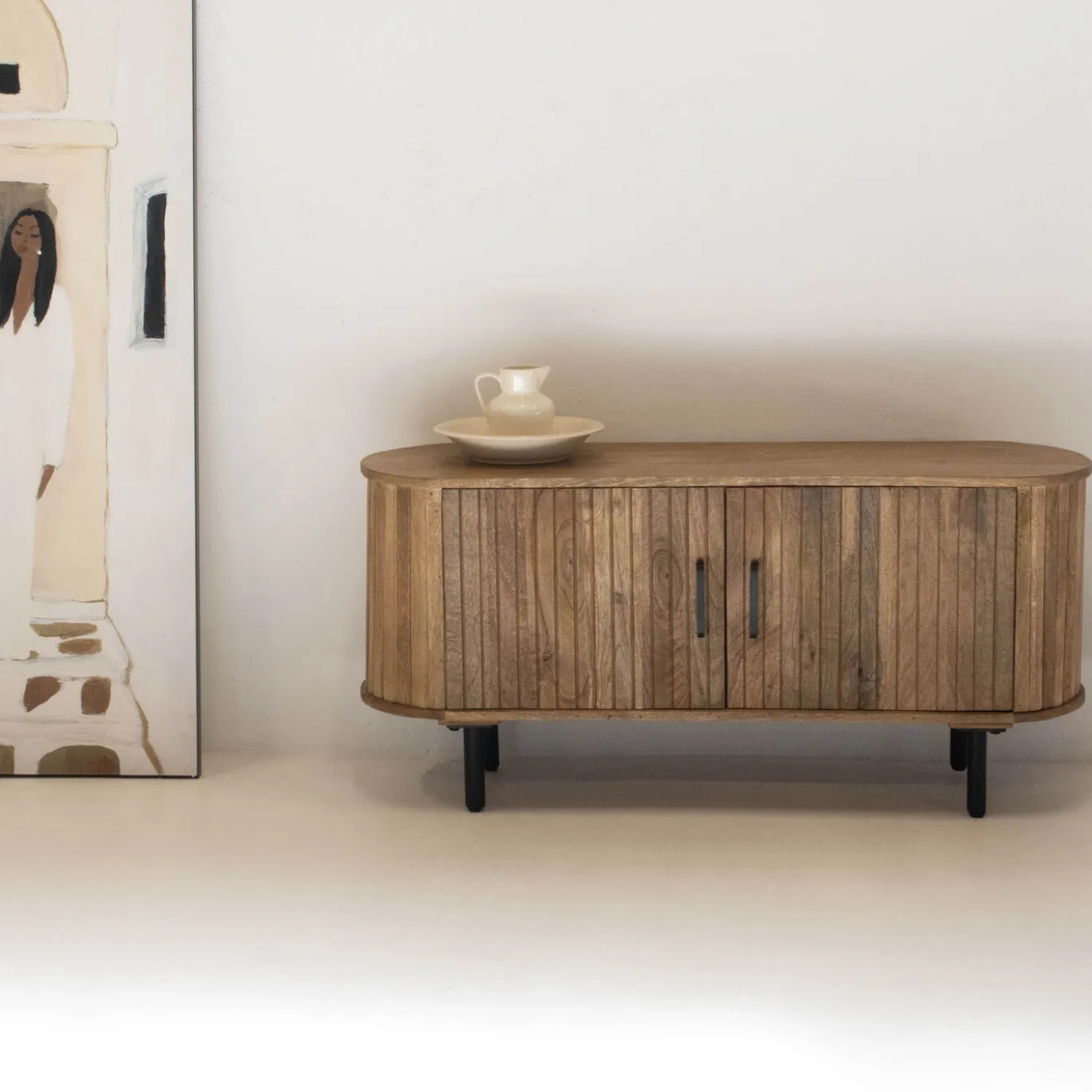 Tv-meubel Merel Naturel 120cm - Giga Meubel