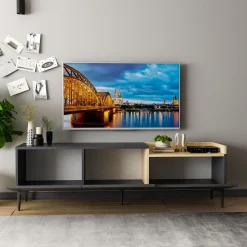 Tv-meubel Mia Antraciet 160cm