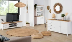 Tv-meubel Miranda 1d2v2L Wit Wax - Giga Meubel