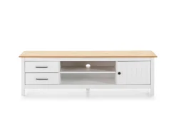 Tv-meubel Miranda 1d2v2L Wit Wax - Giga Meubel