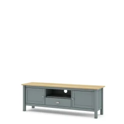Tv-meubel Misti 2d1dr1h Khaki Groen/eiken - Giga Meubel
