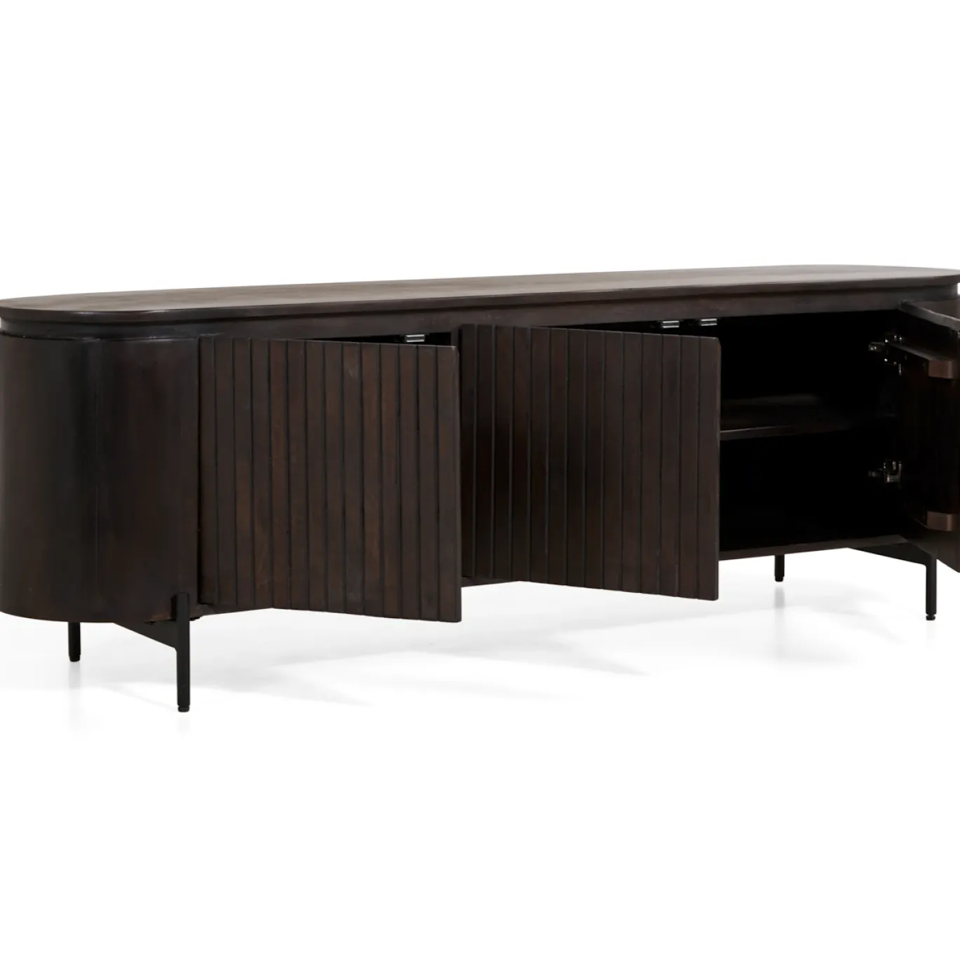 Tv-meubel Mokka Donkerbruin 175cm - Giga Meubel