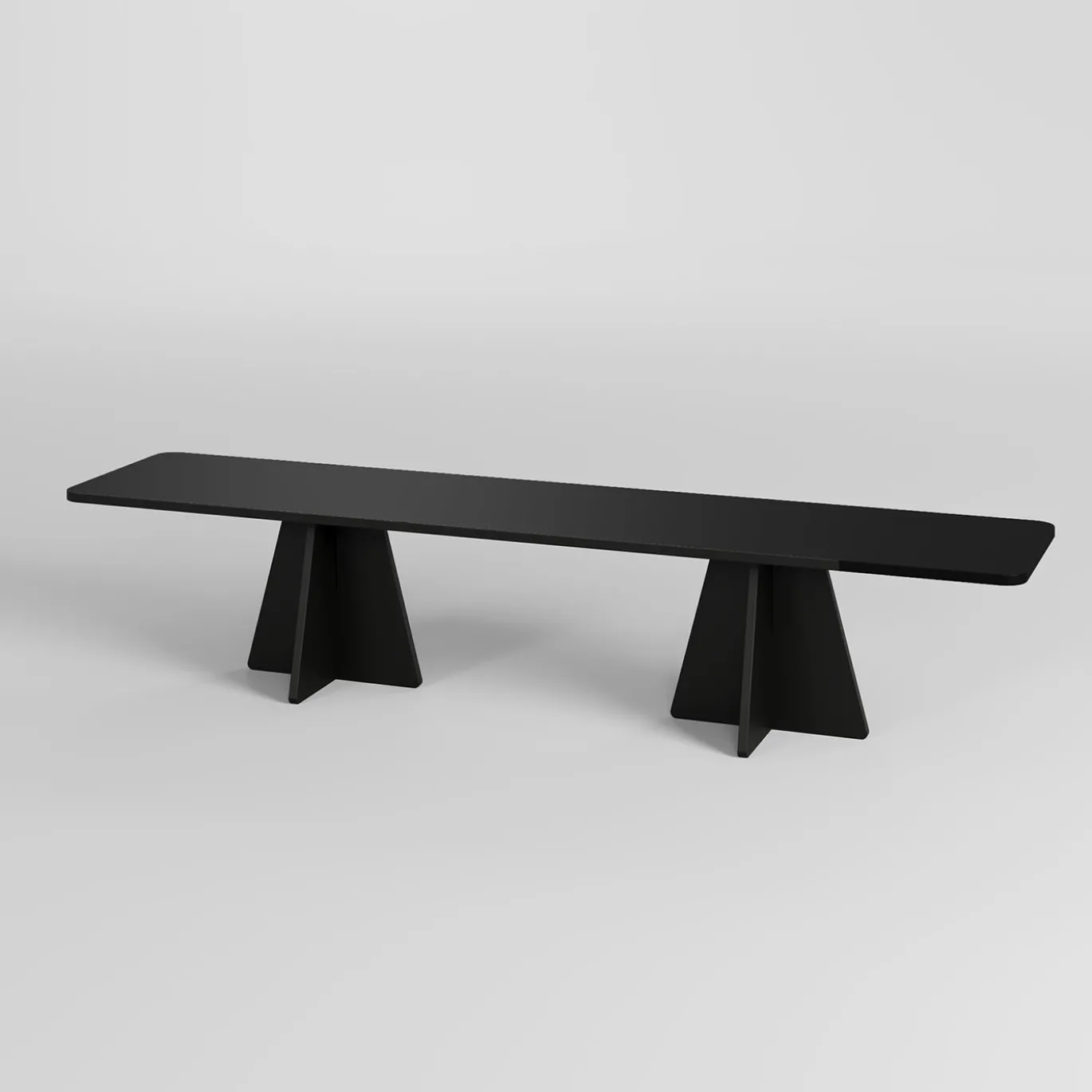 Tv-meubel Mushroom Zwart 180cm
