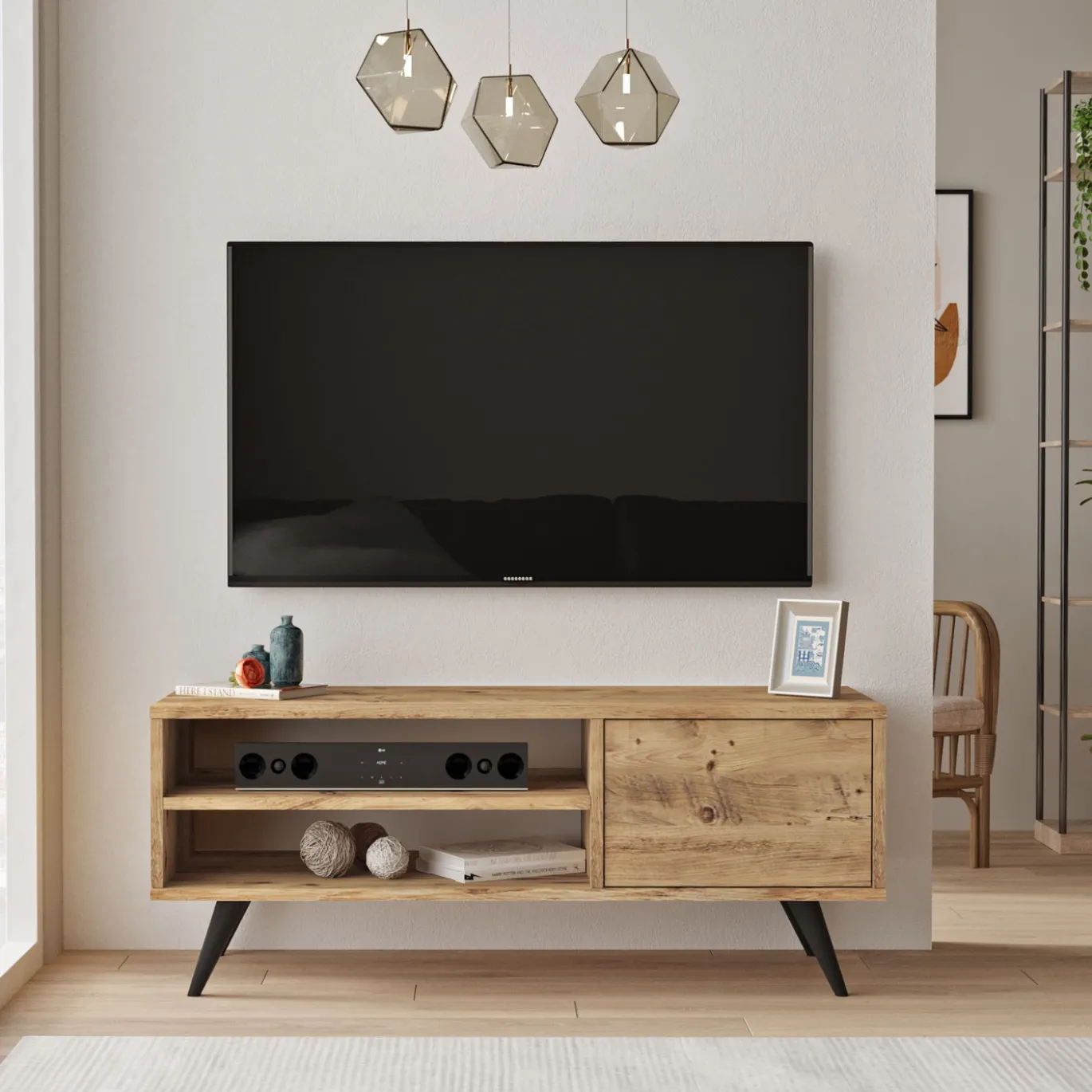 Tv-meubel Mutlu Naturel 110cm