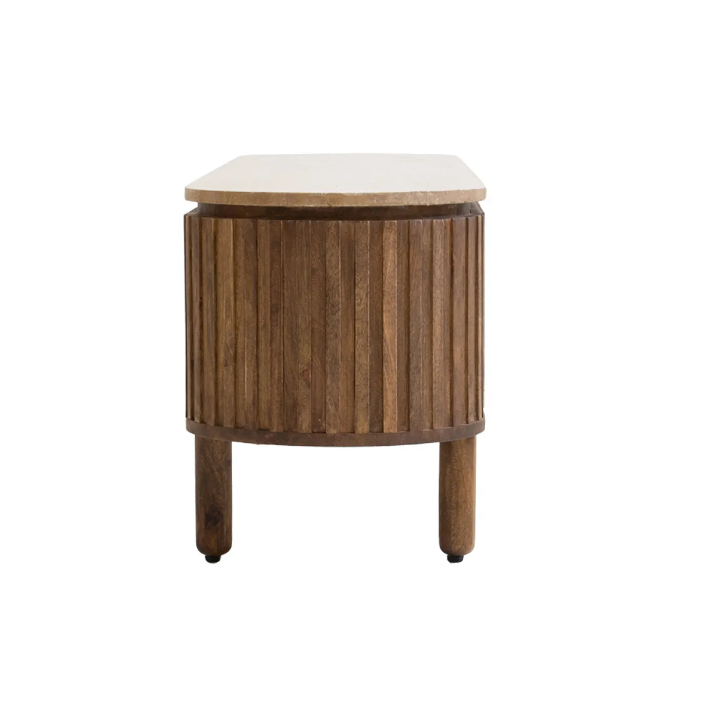 Tv-meubel Myra Travertin Bruin 175cm - Giga Meubel