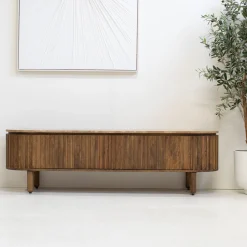 Tv-meubel Myra Travertin Bruin 175cm - Giga Meubel