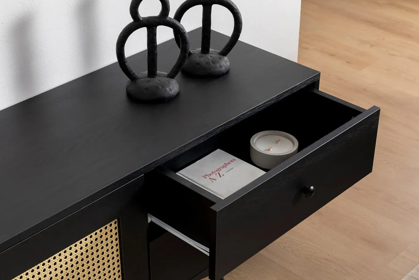 Tv-meubel Nala Zwart 180cm