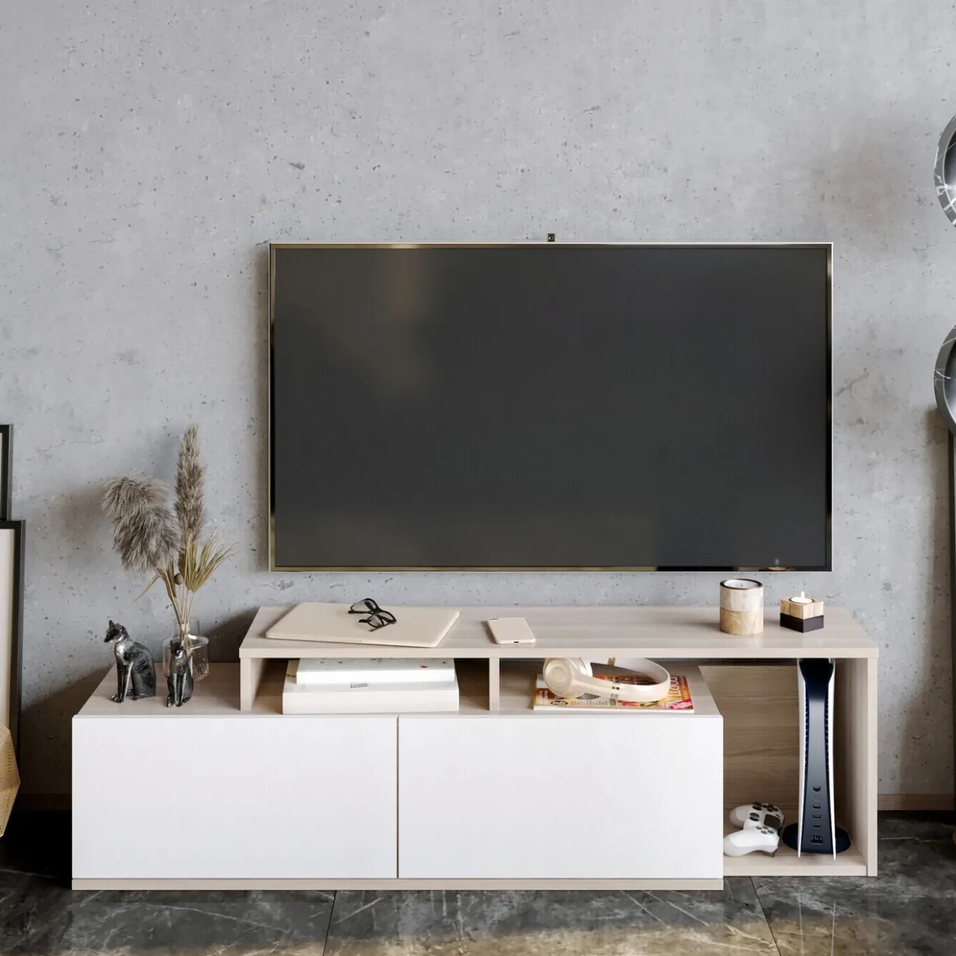 Tv-Meubel Nexera Melamine Cordoba Wit