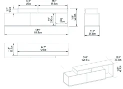 Tv-Meubel Nexera Melamine Cordoba Wit