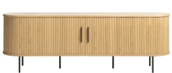 Tv-meubel Nola Naturel Eiken 180cm - Giga Living