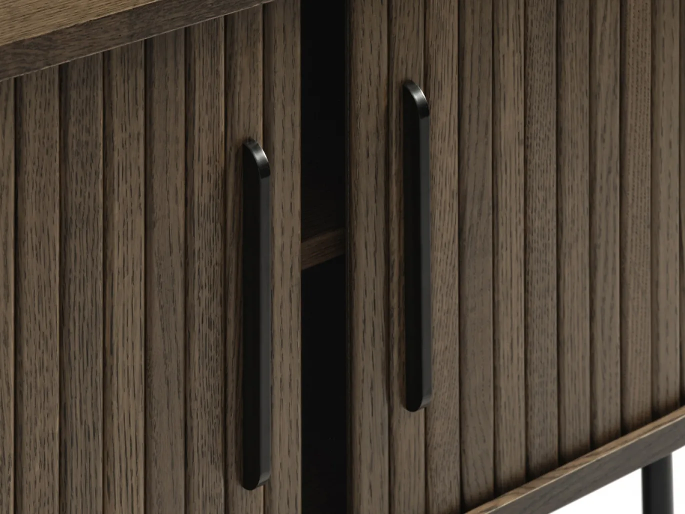 Tv-meubel Nola Smoked Eiken 180cm - Giga Living